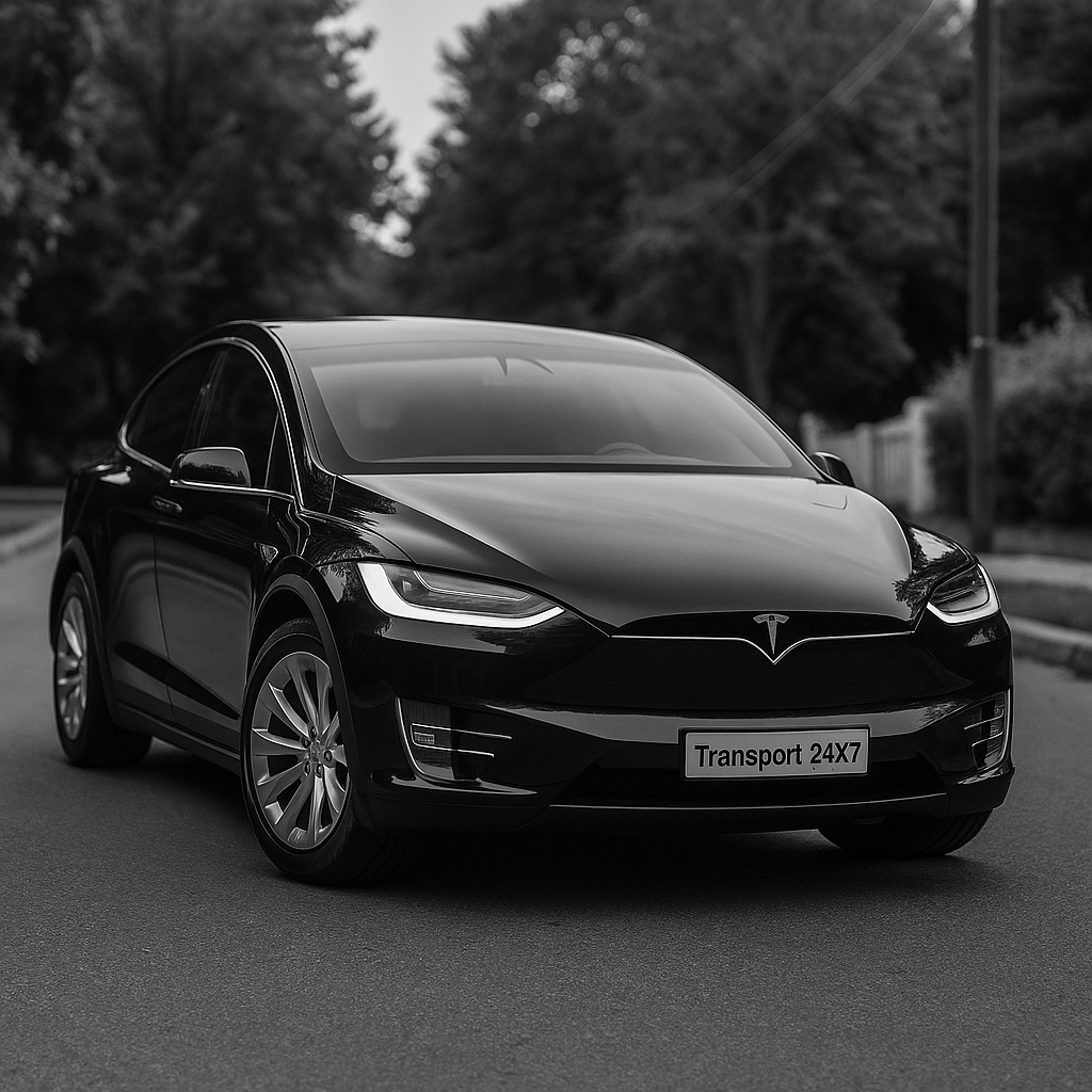 Tesla Model X for hire